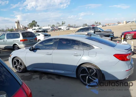 2021 Honda Accord Sport from USA, damaged, VIN 1HGCV1F37MA015358